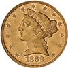 Image 1 : 1869 $5 Liberty ANACS AU53