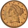 Image 1 : 1870-S $5 Liberty PCGS AU53