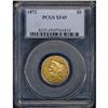 Image 3 : 1872 $5 Liberty PCGS EF45
