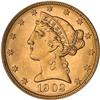 Image 1 : 1902 $5 Liberty PCGS MS65