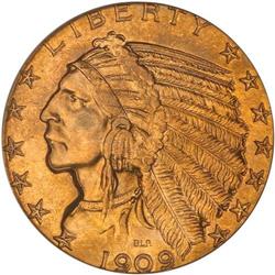 1909-S $5 Indian PCGS MS64