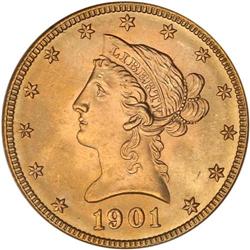 1901-S $10 Liberty PCGS MS65