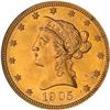 Image 1 : 1905 $10 Liberty NGC MS65