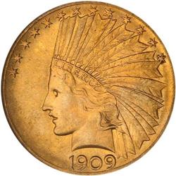 1909 $10 Indian PCGS MS64