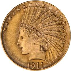 1911 $10 Indian NGC MS63