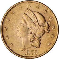 1873 $20 Liberty. Open 3 NGC MS62
