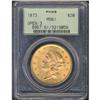 Image 3 : 1873 $20 Liberty. Open 3 PCGS MS61