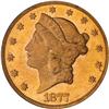 Image 1 : 1877 $20 Liberty PCGS MS64