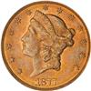 Image 1 : 1877 $20 Liberty PCGS MS62