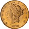 Image 1 : 1878 $20 Liberty PCGS MS63