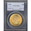 Image 3 : 1878 $20 Liberty PCGS MS63