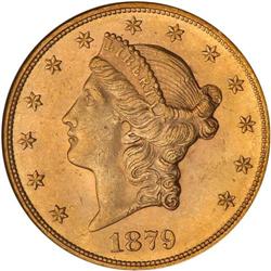 1879 $20 Liberty NGC MS62