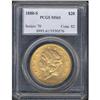Image 3 : 1880-S $20 Liberty PCGS MS61