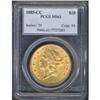 Image 3 : 1885-CC $20 Liberty PCGS MS61