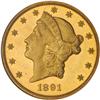 Image 1 : 1891 $20 Liberty NGC PF61 UC