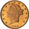 Image 1 : 1898 $20 Liberty PCGS MS62