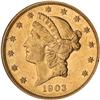 Image 1 : 1903 $20 Liberty NCS Circ Proof Mounted