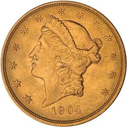 1904 $20 Liberty PCGS MS64