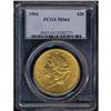 Image 3 : 1904 $20 Liberty PCGS MS64