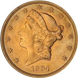 1904 $20 Liberty NGC MS64