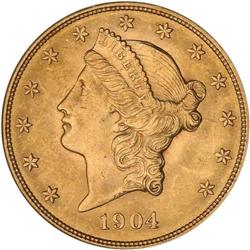 1904 $20 Liberty Net MS63