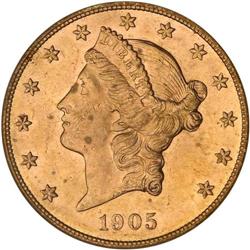 1905-S $20 Liberty PCGS MS63
