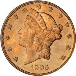 1905-S $20 Liberty PCGS MS63