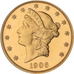 1906 $20 Liberty PCGS PF64 CAM