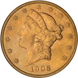 1906-S $20 Liberty NGC MS63