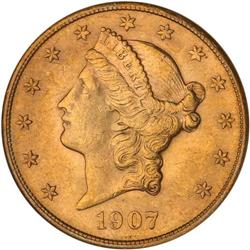 1907-S $20 Liberty NGC MS63