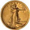Image 1 : 1907 $20 St. Gaudens. High Relief, Wire Rim ANACS MS60