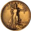 Image 1 : 1907 $20 St. Gaudens. High Relief, Wire Rim NGC EF40