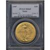 Image 3 : 1907 $20 St. Gaudens. Flat Relief PCGS MS65