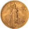Image 1 : 1907 $20 St. Gaudens. Flat Relief NGC MS64