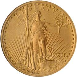 1911 $20 St. Gaudens NGC Proof 65