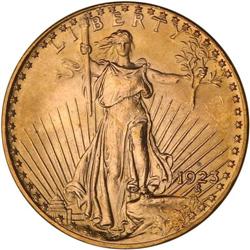 1923-D $20 St. Gaudens NGC MS66