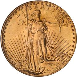 1926 $20 St. Gaudens NGC MS66