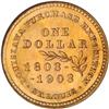 Image 2 : 1903 McKinley Gold $1 PCGS MS65