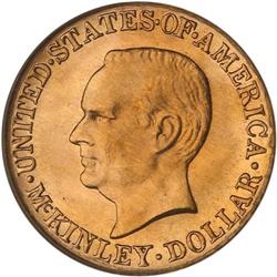 1916 McKinley Gold $1 PCGS MS65