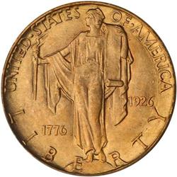 1926 Sesquicentennial Gold $2.50 PCGS MS64