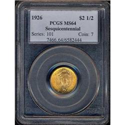 1926 Sesquicentennial Gold $2.50 PCGS VF30