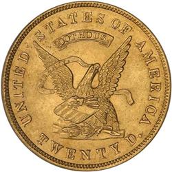 1853 U.S. Assay Office $20 Gold, 900 THOUS PCGS MS64