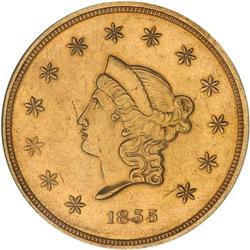1855 Wass, Molitor & Co. (San Francisco) $50 Gold NGC M