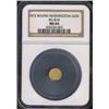 Image 1 : 1872 Washington Round 25c Cal Gold BG-818 NGC MS64