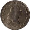 1795 FL Hair $1. 3 Leaves ANACS EF Dtls Net VF30 Clnd