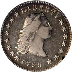 1795 Flowing Hair $1. 3 Leaves BB-27 PCGS VF30