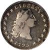 1795 Flowing Hair $1. 3 Leaves BB-27 PCGS VF30