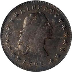 1795 Flowing Hair $1. 3 Leaves PCGS VF20