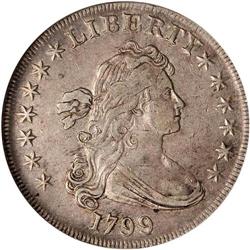 1799 Bust $1 NGC EF45