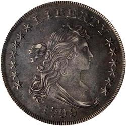 1799/8 Bust $1. 13 Stars NCS AU Details Imprly Cleaned